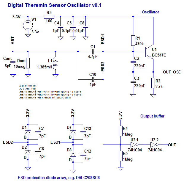 Oscillator Schematic